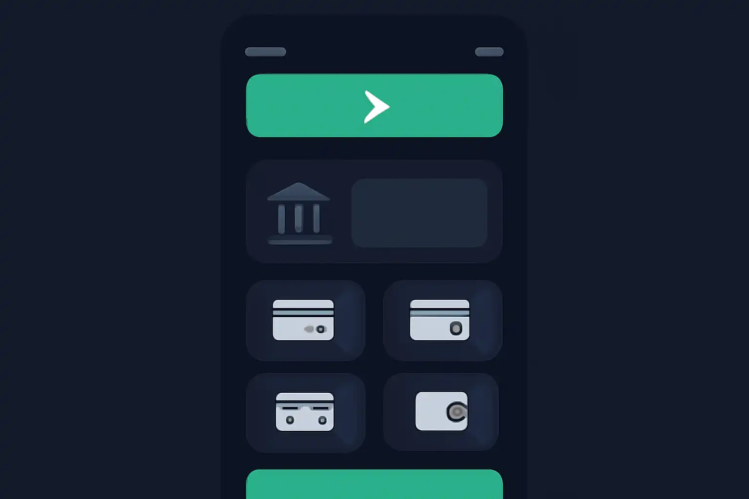 Detail screen: making a first deposit, mobile screen, Gogo Rummy