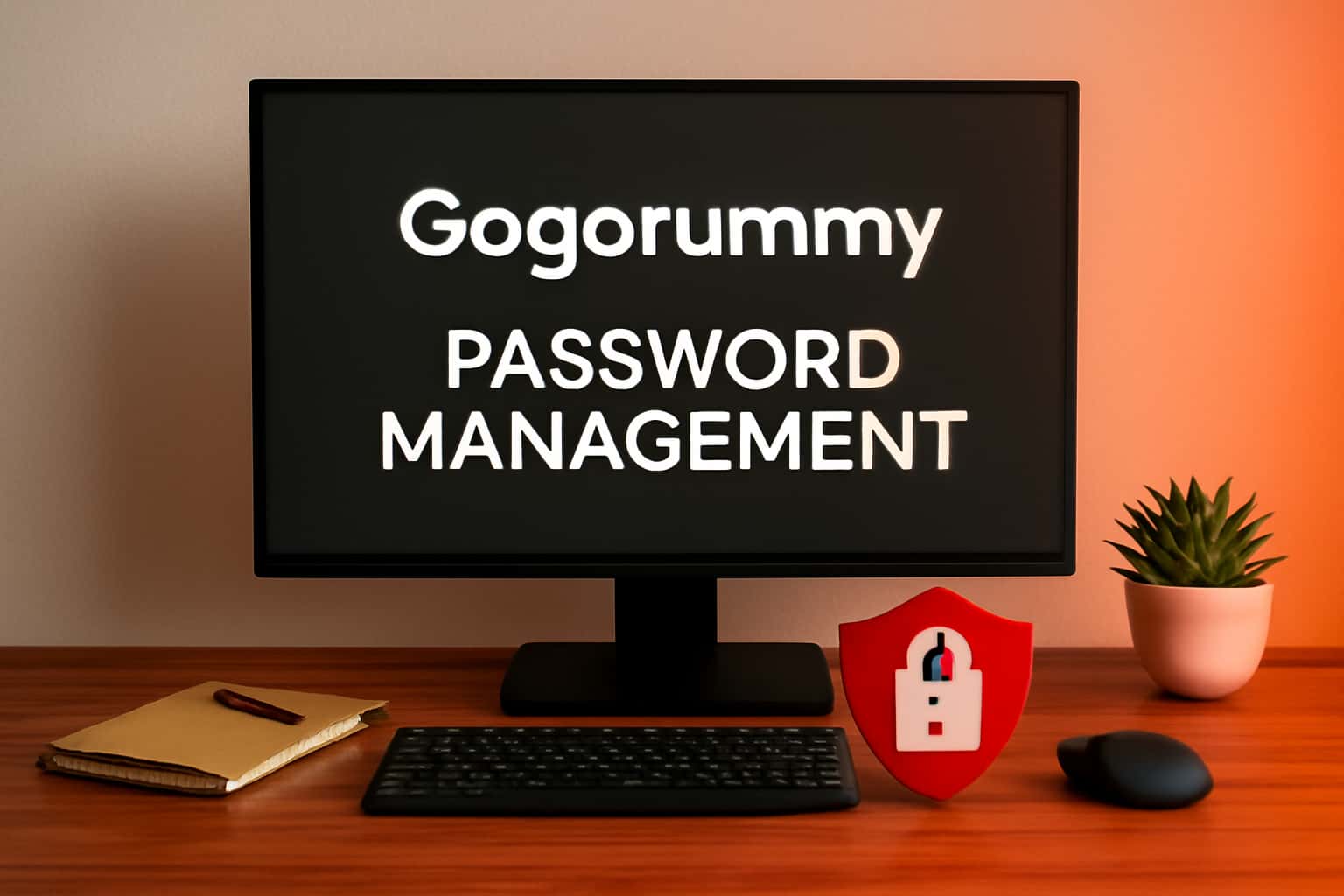 Gogorummy Password Management informational scene