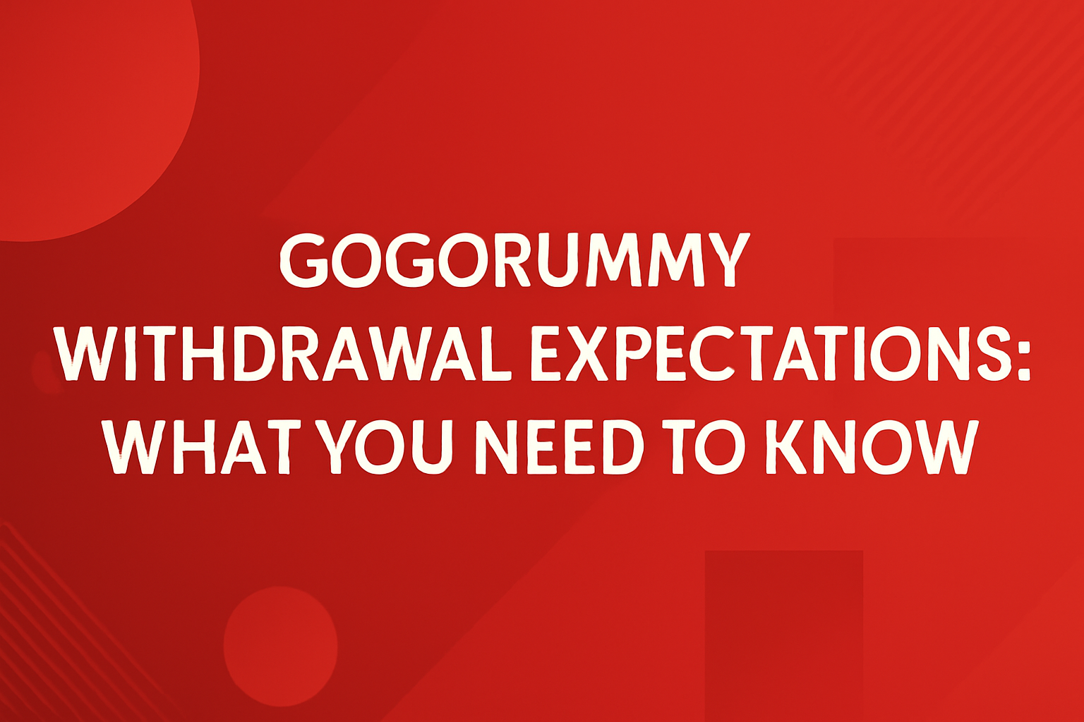 An informational scene illustrating Gogorummy Trust Features.