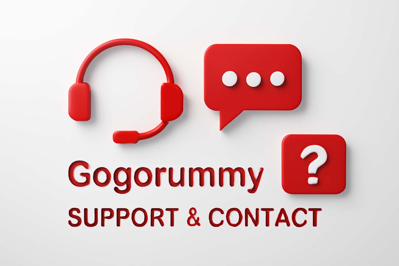 Gogorummy Support & Contact Interface