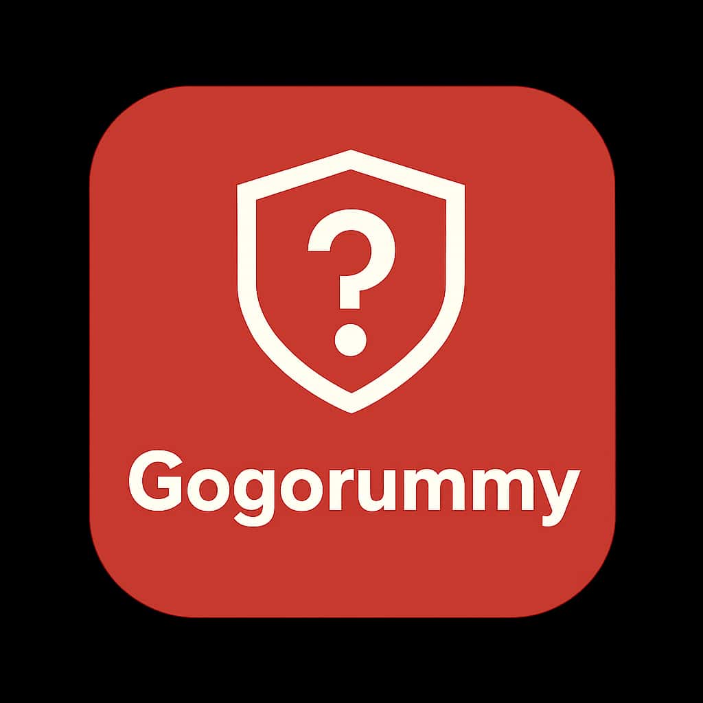 A badge showcasing Gogorummy safety features.