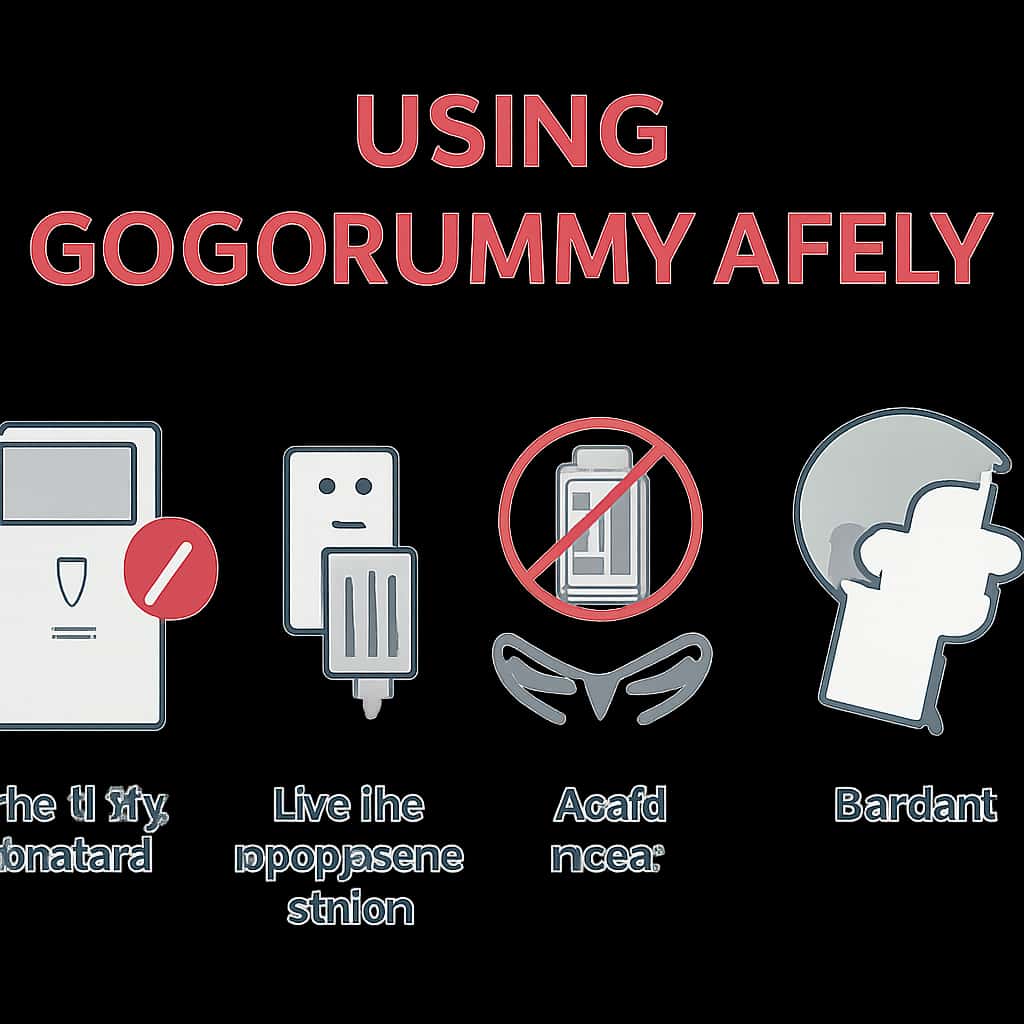 An educational diagram about Gogorummy safety.